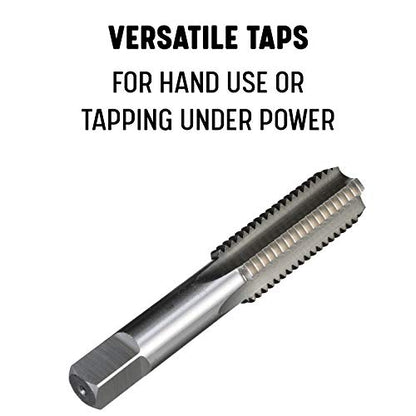 Drill America - DWT54471P12 1/4"-28 UNF High Speed Steel Bottoming Tap, (Pack of 12) - size: 1/4"-28 (Pack of 12), style: Bottoming