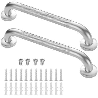 Grab Bars for Shower, 2 Pack 16 in Anti Slip Safety Bath Handle for Senior - size: 16 Inch