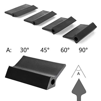 Flexible Contour Sanding Block 14-Pack Rubber Sanding Pad Kit