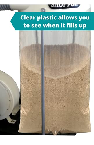 Dust Collector Bags Compatible with D4573 Shop Fox Dust Collector Bags | Made in USA - size: 5 Count (Pack of 1)