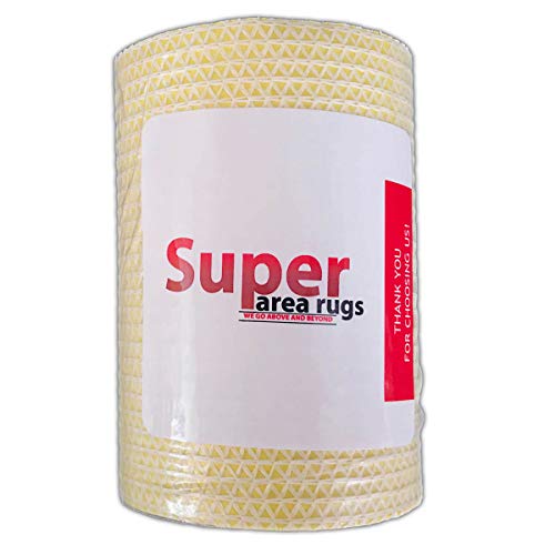 Super Area Rugs Stair Tread Installation Kit, Adhesive Carpet Double Sided Tape Roll for Treads and Runners, Made in USA - 6-inch Wide by 32-Foot Long - No Residue - Anti-Slip Stair Tread Tape