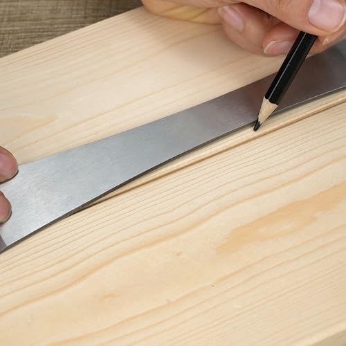 Bates- Flat Pry Bar Scraper, 2 pcs, 7-1/4" & 9-1/4", Stainless Steel, Trim Puller Tool for Baseboard