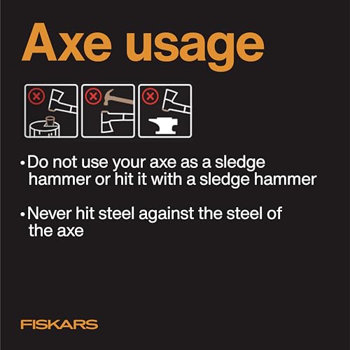 Fiskars X27 Super Splitting Axe 36", for Taller Users on Large Logs - style: 36" Splitting Axe