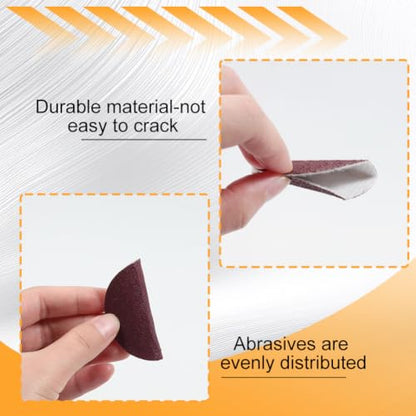 SPEEDWOX 100PCS 2" 150 Grit Sanding Discs, Hook and Loop No Hole Sandpaper - style: 150 Grit