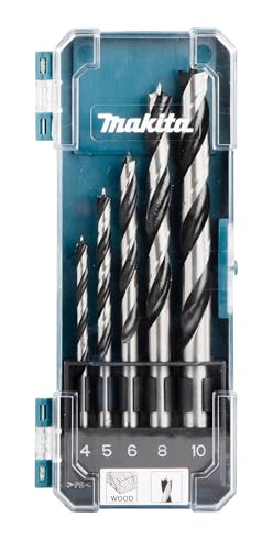 Makita D-72861 Wood Drill Bit Set 5 Piece