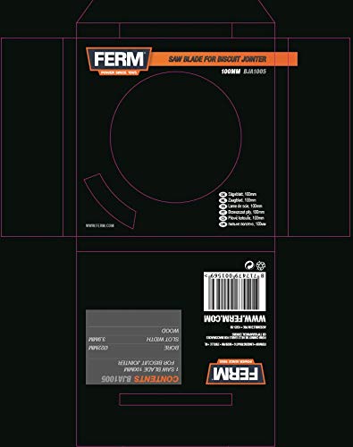 FERM Replacement Saw Blade for Biscuit Jointer