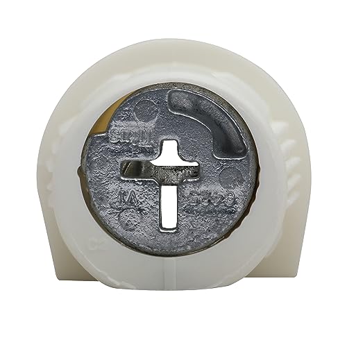 Titus 100 Pack System 6 Cam Connector for 19mm Panel, White Finish, Non-Outrigger, R011WHT - size: 100 Pack, style: White Finish