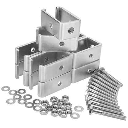 10-Pack 1-5/8" Strut Channel Trolley Track Hanger Bracket