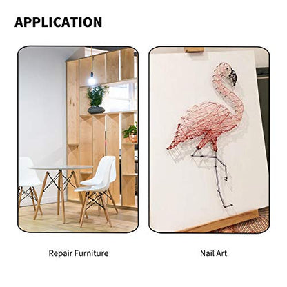 2510pcs Nail Assortment Kit for Hanging Pictures, Small Finishing Nails, Wall Pins - style: 2510pcs-11sizes