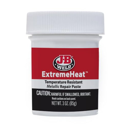 J-B Weld 37901 ExtremeHeat High Temperature Resistant Metallic Paste - 3 oz