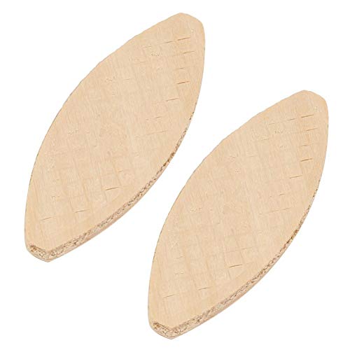 Hilitand 100pcs Wood Joining Biscuits Wood Board Docking Tool Joiner Accessories 0# 10# 20#(10#)