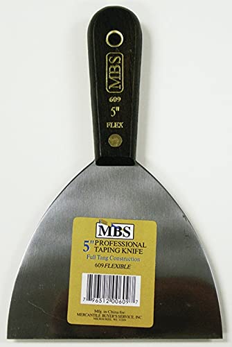 MBS Professional Flexible Putty Knives (5" Flex)