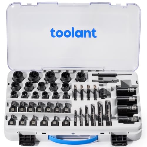 toolant 46-Piece Impact Bolt Extractor Set - size: 46pcs