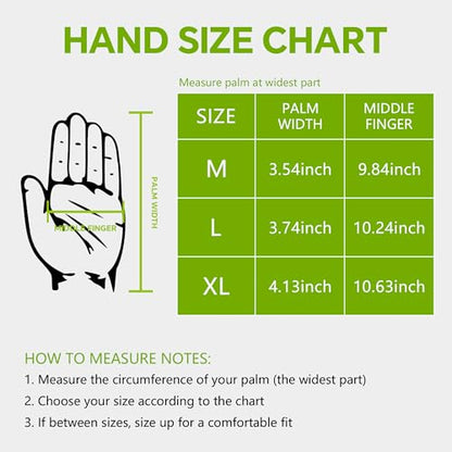 Impact Reducing Work Gloves for Men - ANSI Cut Level A5 with TPR Knuckle Guards & Shock Absorption, Nitrile Coated Palm for Maximum Grip, Heavy Duty for Construction, Warehouse, Auto Repair (L) - size: Large