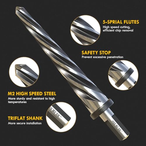3/8" M2 HSS Bridge Construction Reamer