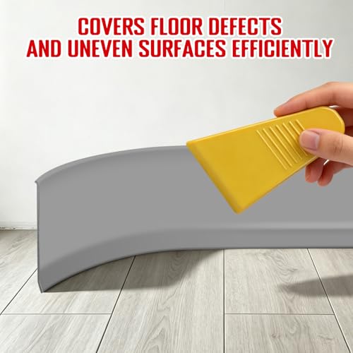 Self-Adhesive Flexible Molding Trim,Waterproof Molding,Grey,2.79inX20ft - color: Grey (2.79inX20ft)