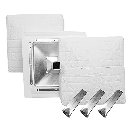 Champion Sports Pro Anchored Baseball/Softball Base Sets - Heavy-Duty Bases with Welded & Bolted Stanchions, Base Replacement Pins & Anchor Plugs - style: Anchored Base Set with Welded Stanchion Pan