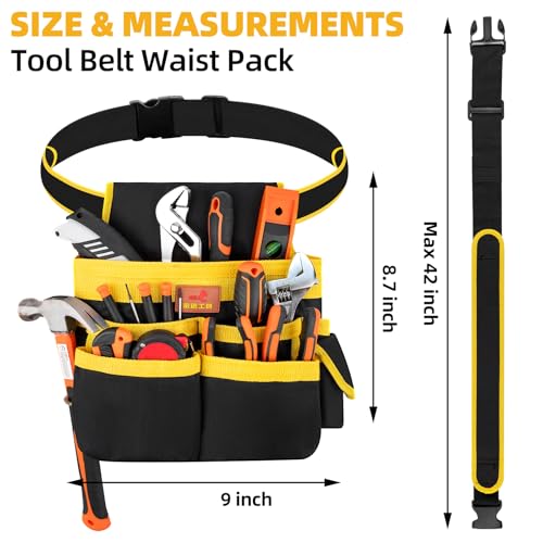 DOWELL Tool Belt for Men, Electrician Utility Belt, Style A
