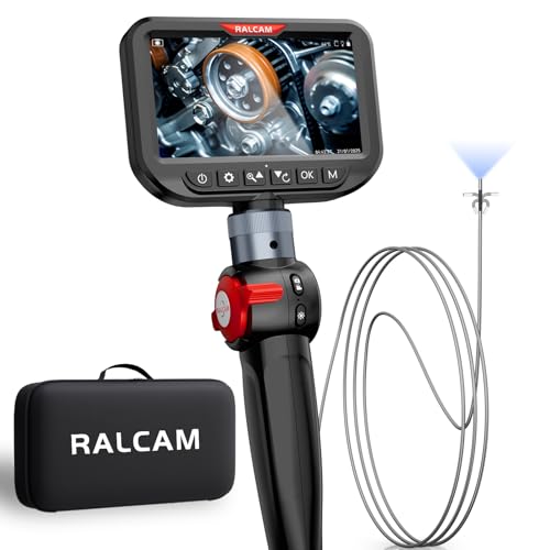 Ralcam Articulating Borescope for Mechanic Automotive HVAC Wall Inspection - size: 3.0mm