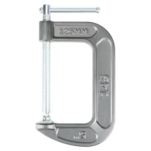 Olympia Tools C-Clamp, 38-145, (5" X 3.25") - size: 5-Inch x 3.25-Inch