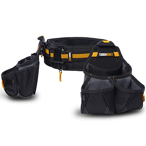 ToughBuilt ClipTech - 3-Piece Tradesman Tool Belt Set, TB-CT-111-3P - size: Trademan Work Belt