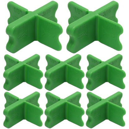 8 Pcs Deck Spacer Green for Pressure Treated Composite Decking - color: Green, size: 8