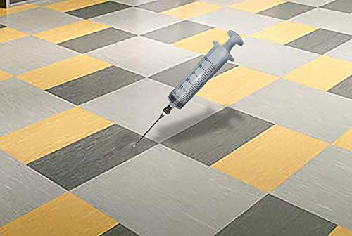 Bon Adhesive Vinyl Bubble Eliminating Syringe – 6 in. Disposable Injection Tool for Smooth Adhesive Application, Invisible Puncture