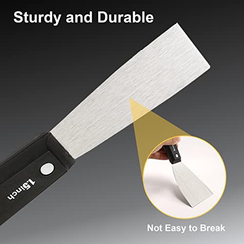 7 PCS Stainless Putty Knife Set Drywall Paint Stripper Scraper Tools