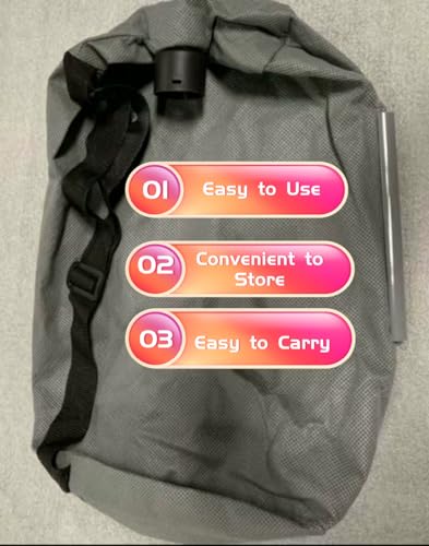 Kikeep Drywall Sander Dust Collection bag Wall Grinding Machine Collection Bag Drywall Sander Attachment (1 Pack) - style: 1 Pack