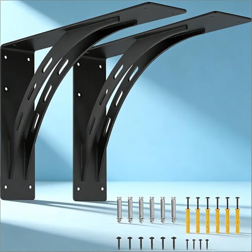 20 inch x 13.5 inch Heavy Duty Bracket,Granite Countertop Support Brackets, Heavy Duty Shelf Brackets , Max Load 1000 Lbs ,Mantel Brackets (Set of 2) - (20 " x 13.5 ") - size: 20 " x 13.5 "