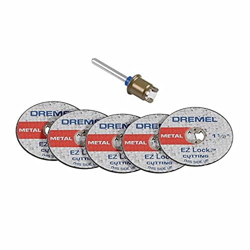 Dremel EZ406-02 EZ-Lock Starter Kit with Rotary Tool Cutting Wheels - size: 1-Pack