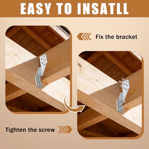 30 Pack Right Size Hurricane Straps Tie Brackets - size: Right Side