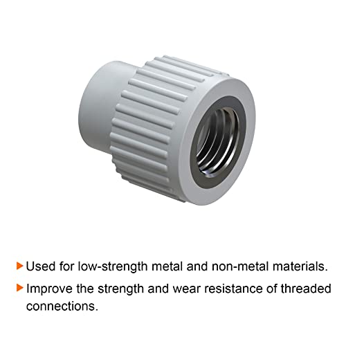 HARFINGTON 10pcs Wire Thread Inserts M8 x 1.25 3D 304 Stainless Steel - size: M8 x 1.25