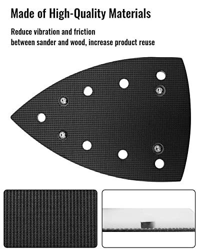 DTS400 DS400 Triangle Sanding Pad Fit for Random Orbit Sanders