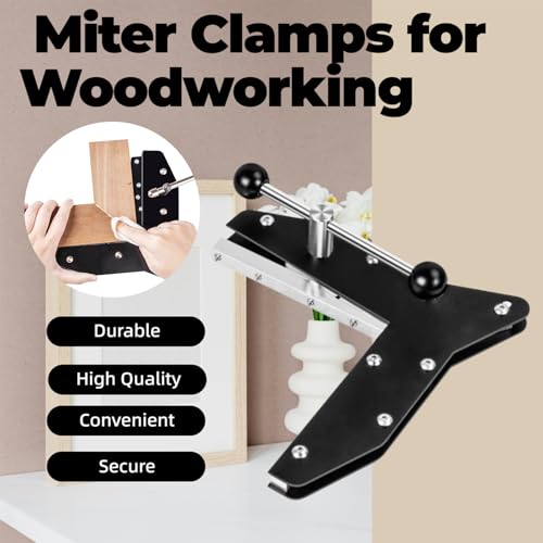 2PCS Miter Max Corner Clamp for Woodworking, Making Window Casing, Making Door Casing, Crafting Projects