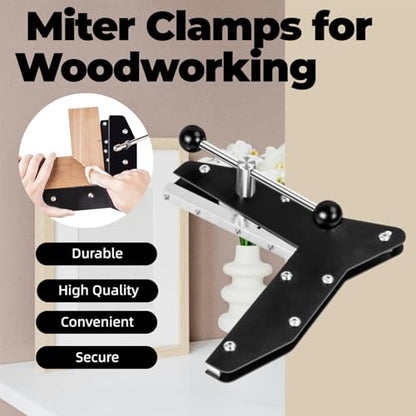 2PCS Miter Max Corner Clamp for Woodworking, Making Window Casing, Making Door Casing, Crafting Projects