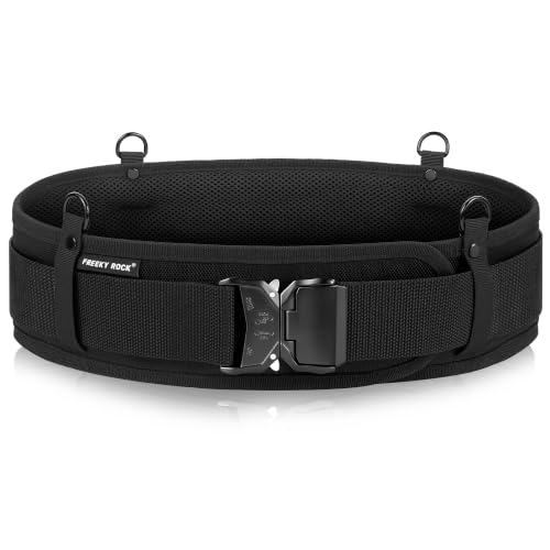 Padded Tool Belt for Men with D Ring, Suit for Waist 35.5"-47.2"
