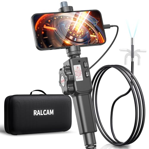 Ralcam Two-Way Articulating Borescope for iPhone&Android - size: 0.21-3.3FT