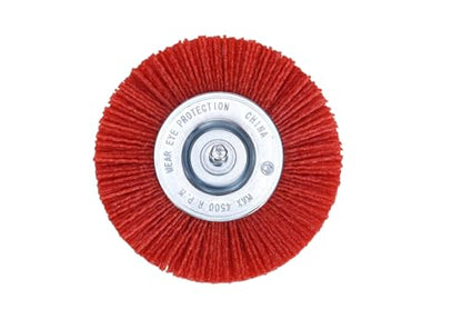 Century Drill & Tool 77441 Nylon Abrasive Radial Brush, 4", Coarse - size: 4" Coarse