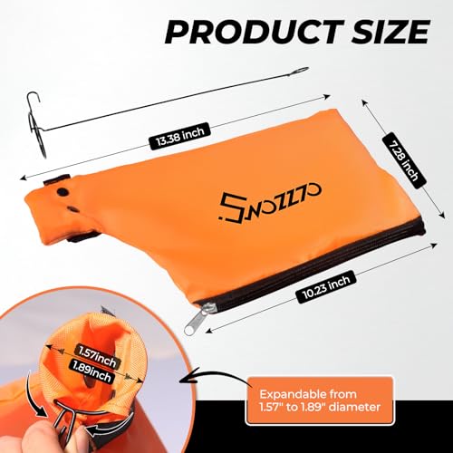 2 PCS Large Capacity Miter Saw Scraps Collector Bag for 255 Miter Saw