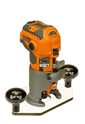 Woodhaven 8331 2" Bit Hole Baseplate for Ridgid Router, 7mm Phenolic - size: Rigid