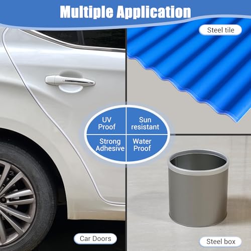 Clear Rubber Edge Trim, Self-Adhesive Transparent Edge Protector for Sheet Metal Parts, Car Doors, Flexible Silicone Rubber Material, Size 1/16"(1mm), Fit 0-3/32"(2mm), U Channel Edge Guard, 10Ft - size: 1/16"- Length 10'