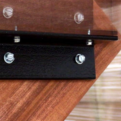 CounterBalance Stair Tread Bracket, Powdercoated Black, Import. Set of 2.