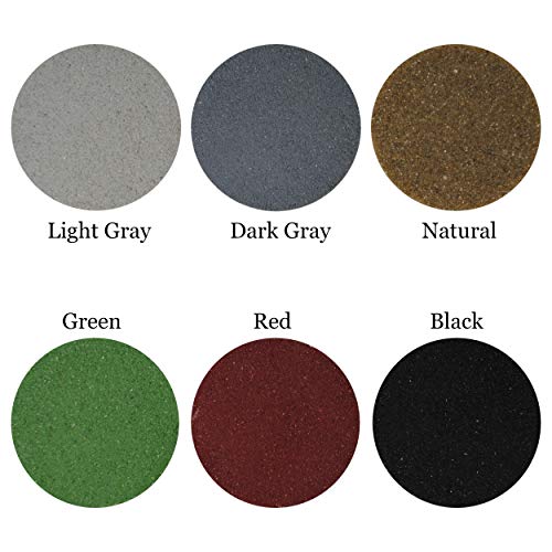 QuestMark 2105 Standard Epoxy Concrete Floor Patch and Resurfacer - 1/4 Pallet (10 x 2 Gallon Unit), Light Gray - Fill and Repair Cracks, Holes, Pits and Spalling - color: Light Gray, size: 2 Gallon (Bulk of 10)