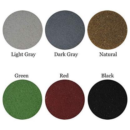 QuestMark 2110 High Traffic Epoxy Concrete Floor Patch and Resurfacer - Case (2 x 2 Gallon Unit), Black - High Impact and Abrasion Resistant Repair - color: Black, size: 2 Gallon (Case of 2)