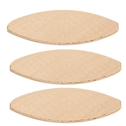 Hilitand 100pcs Wood Joining Biscuits Wood Board Docking Tool Joiner Accessories 0# 10# 20#(10#)