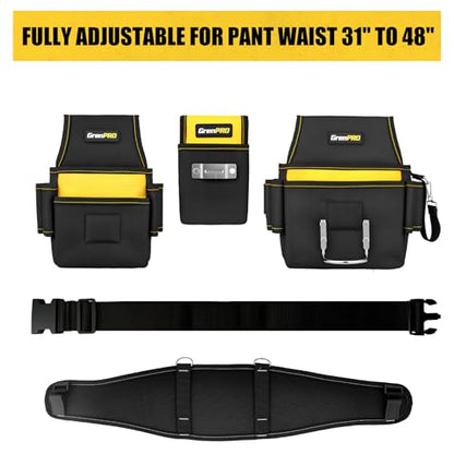 GRENPRO Magnetic Tool Belt Pro - size: Pro Tool Belt