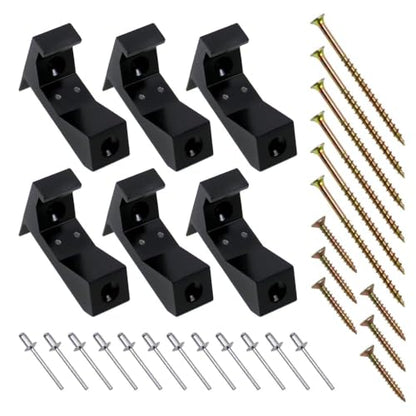Floor Squeak Fix Kit – 6Pk, Black, for 5/8"+ Subfloor