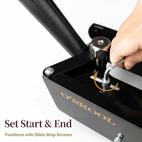 O'SKOOL Self-Centering Steel Spline Jig for Trim Routers