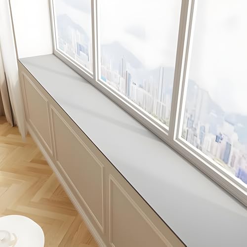 Window Sill Mat, Lunar Gray, 7.9x78.8In - color: Lunar Gray, size: 7.9" x 6'7" (Rectangular)